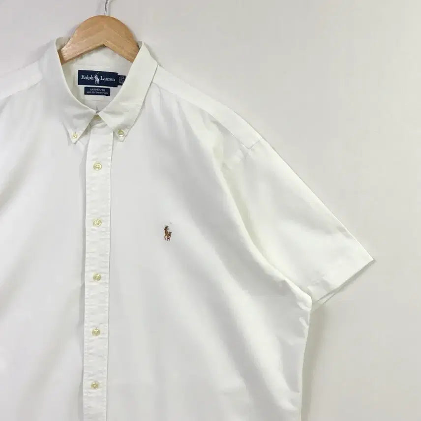 [SOLD OUT] Xxl 폴로 옥스포드 화이트 셔츠