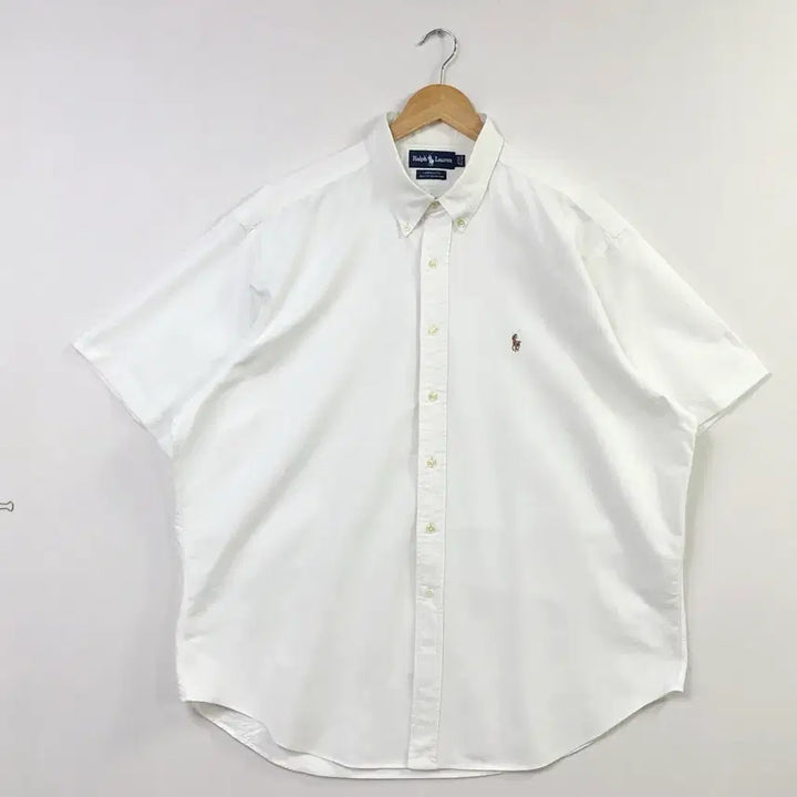 [SOLD OUT] Xxl 폴로 옥스포드 화이트 셔츠