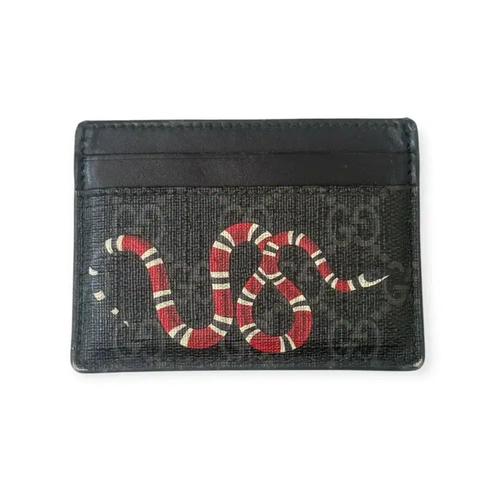 [SOLD OUT] 구찌 킹스네이크 카드지갑 블랙