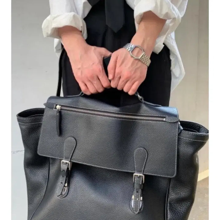 [SOLD OUT] 이얼즈어고 레더 토트백 02