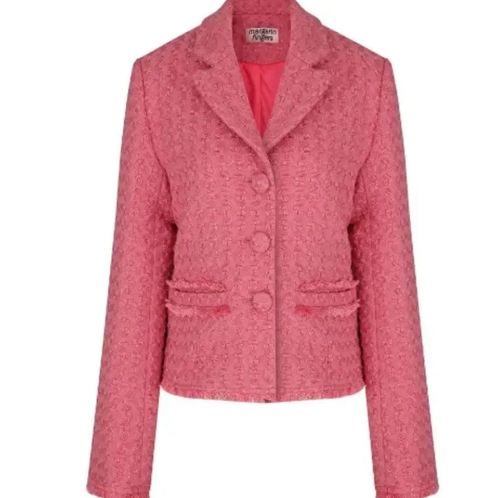 [BUNJANG] Margarine Fingers Candy Tweed Set / (급전)마가린핑거스 캔디 트위드 자켓 스커트 셋업