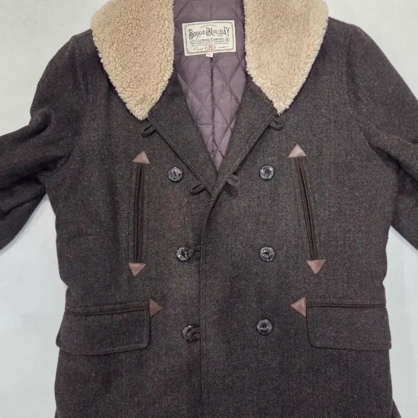 [BUNJANG] Boogie Holiday Mackinaw Coat / 부기홀리데이 맥키노 코트