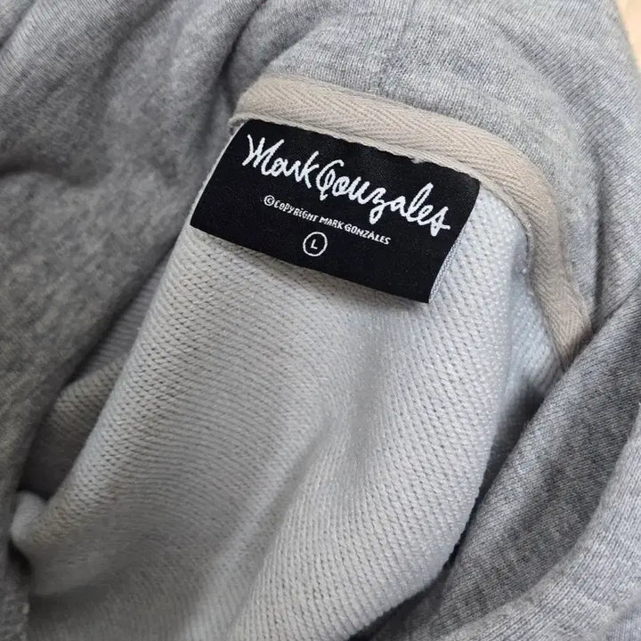 [BUNJANG] Mark Gonzales Gray Hoodie L / 마크곤잘레스 회색 후드티 L