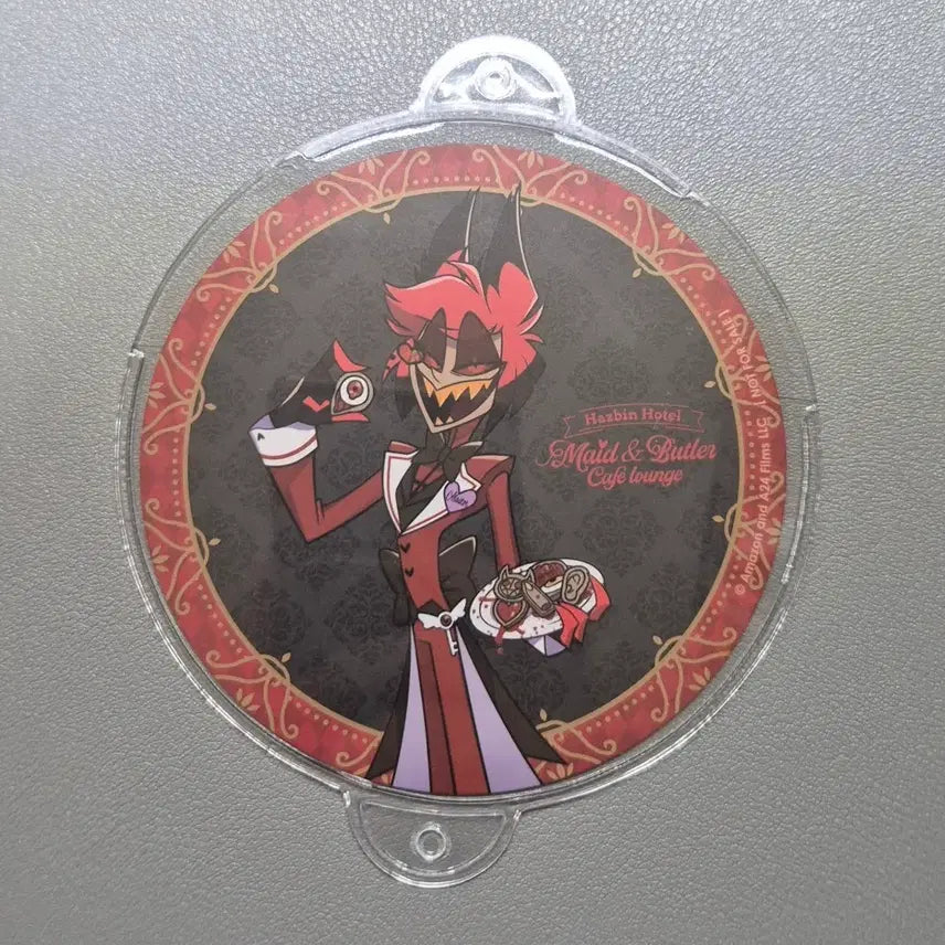 [BUNJANG] Hazbin Hotel Alastor Paper Coaster / 해즈빈호텔 알래스터 종이 코스터