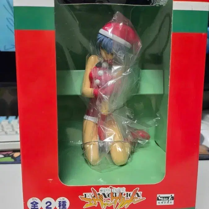 [BUNJANG] Evangelion Sega Christmas Ayanami Rei Figure / 에반게리온 세가 크리스마스 아야나미 레이 피규어