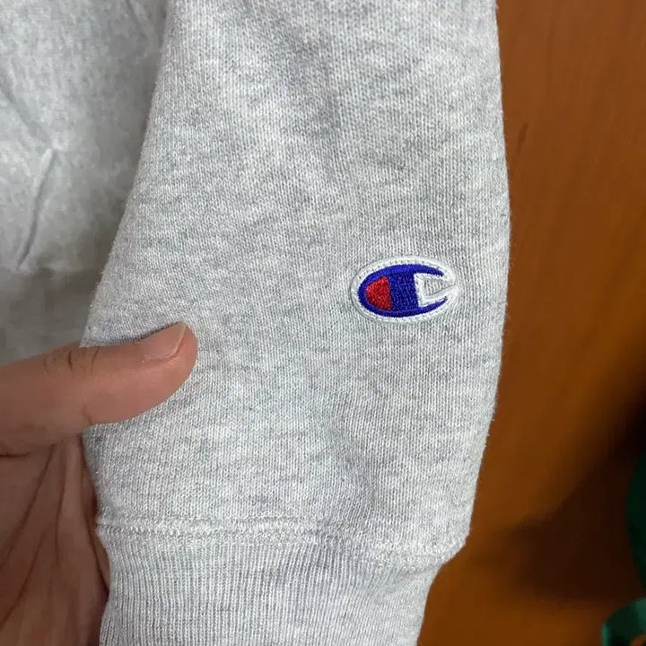 [BUNJANG] Champion MILKFED Collaboration Hoodie (M) / [CHAMPION] 챔피온 MILKFED 콜라보 후드티 M사이즈