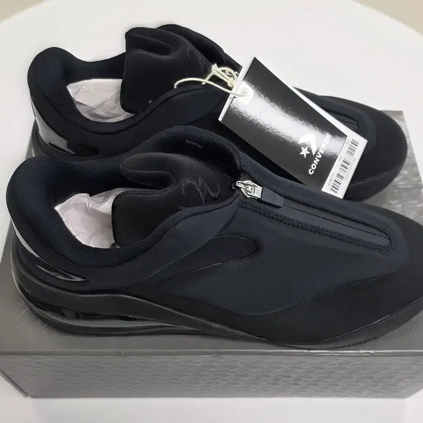 [BUNJANG] Converse x Shay 001 Charm Black Sneakers / 컨버스 셰이 001 블랙
