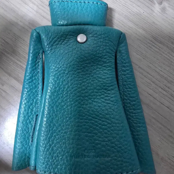 [BUNJANG] Yukiko Hanai Leather Jacket Key Holder / (초레어) 유키코 하나이(Yukiko Hanai) 정품 가죽 재킷 키홀더