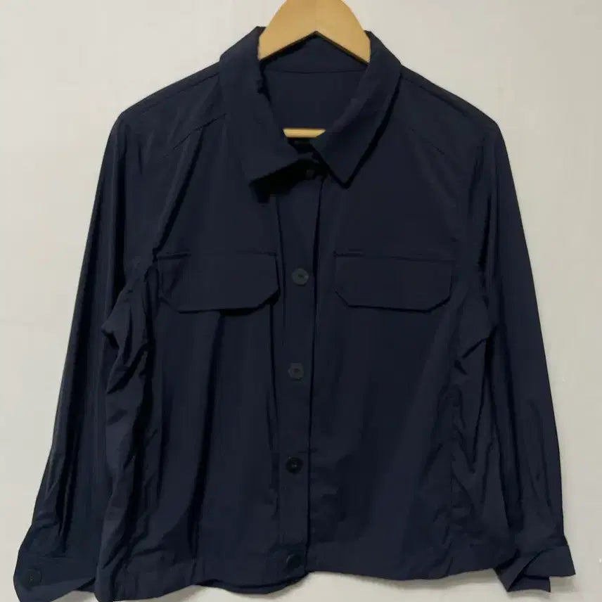 [BUNJANG] 66 The Izel Nylon Spandex Loose Fit Jacket / 66 THE IZEL 나일론 스판 루즈핏 자켓 정품