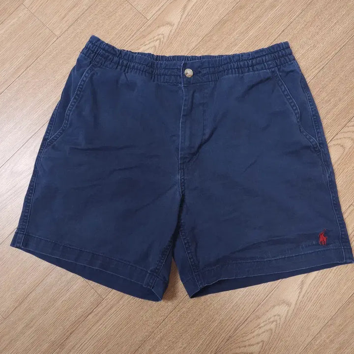 [SOLD OUT] 폴로랄프로렌 프렙스터 클래식핏 트윌 네이비 반바지 S