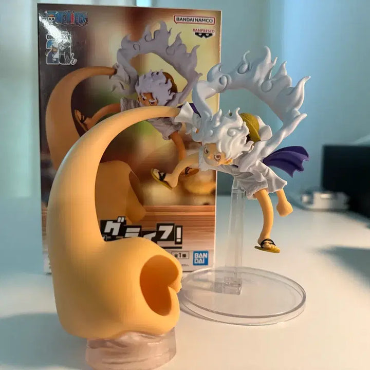 [BUNJANG] Banpresto One Piece Luffy Gear 5 Figure / [정품]반프레스토 원피스 루피 기어5 피규어