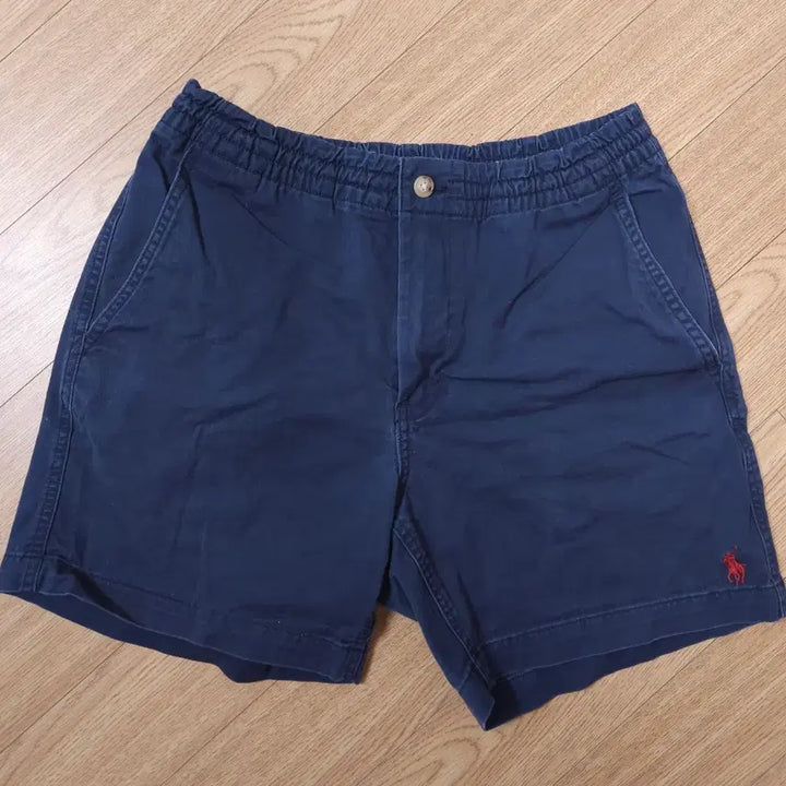 [SOLD OUT] 폴로 프렙스터 클래식핏 트윌 네이비 반바지 S