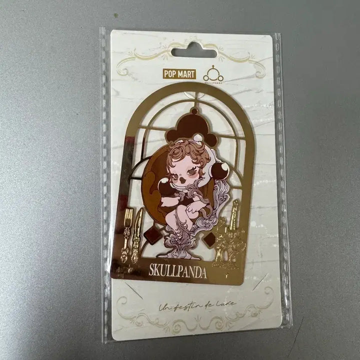 [BUNJANG] Pop Mart Skullpanda Metal Bookmark / 오늘만 이가격) 팝마트 스컬판다 메탈 북마크 책갈피