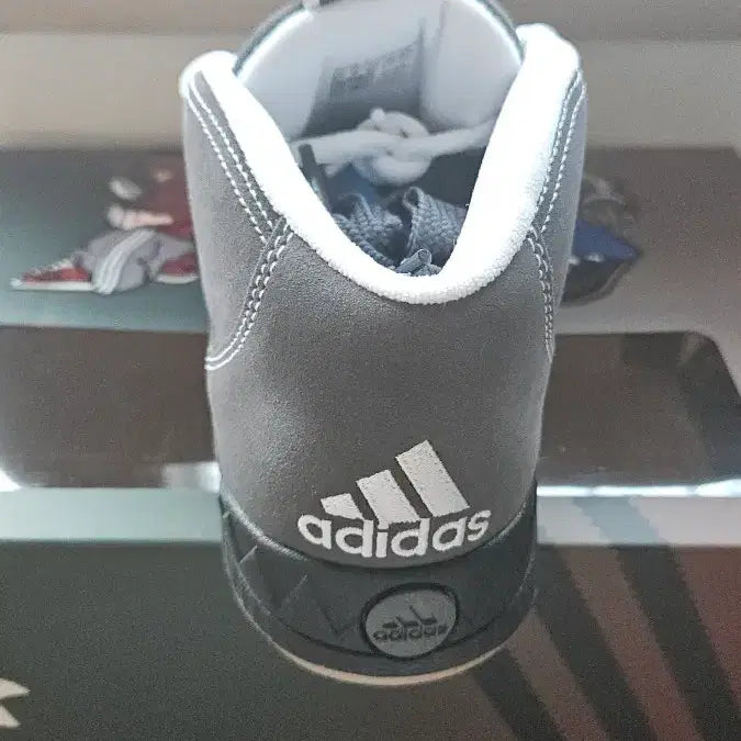 [BUNJANG] Adidas Adimatic Mid Gray Sneakers / 아디다스 Adimatic Mid 회색 새상품 박스풀