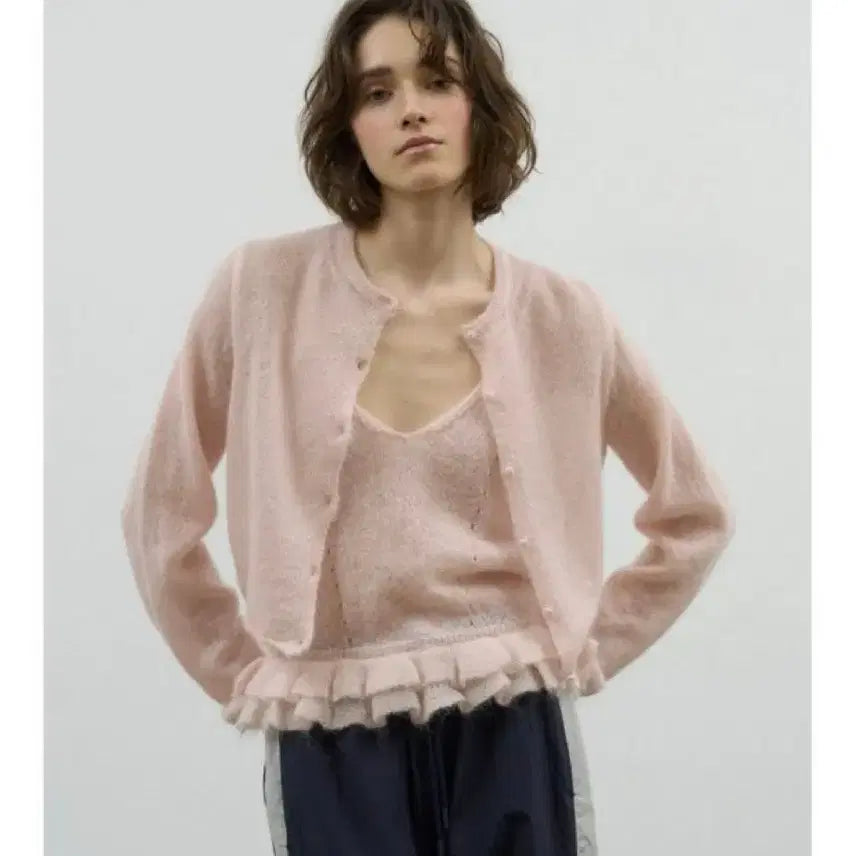 [BUNJANG] Poeto Melts Cardigan Set / 포에토 멜츠 가디건 세트