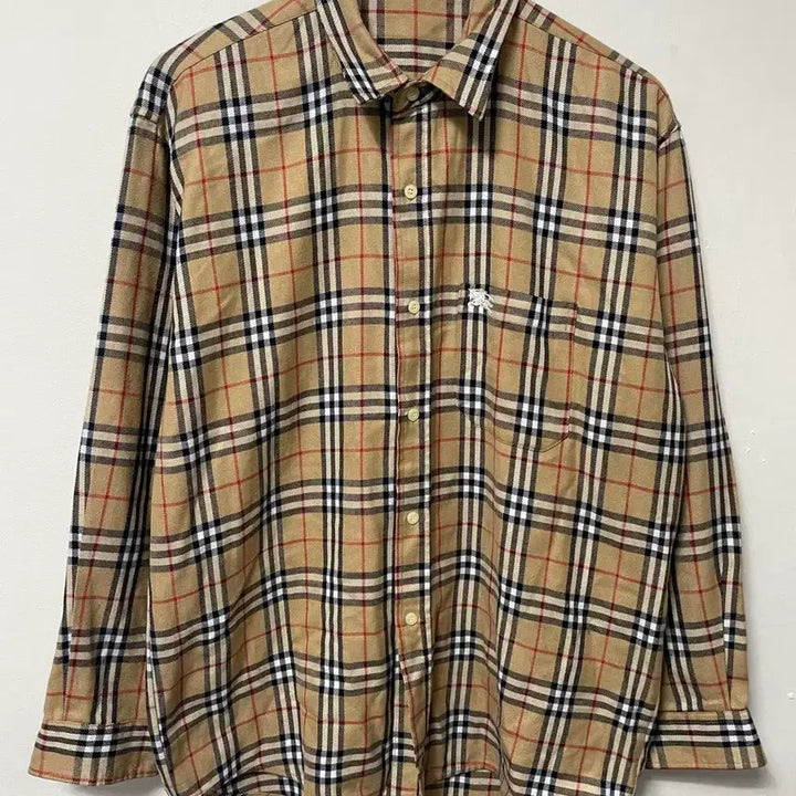 [SOLD OUT] 100-105 Burberry 버버리 올드스쿨 루즈핏 셔츠 남방 정품