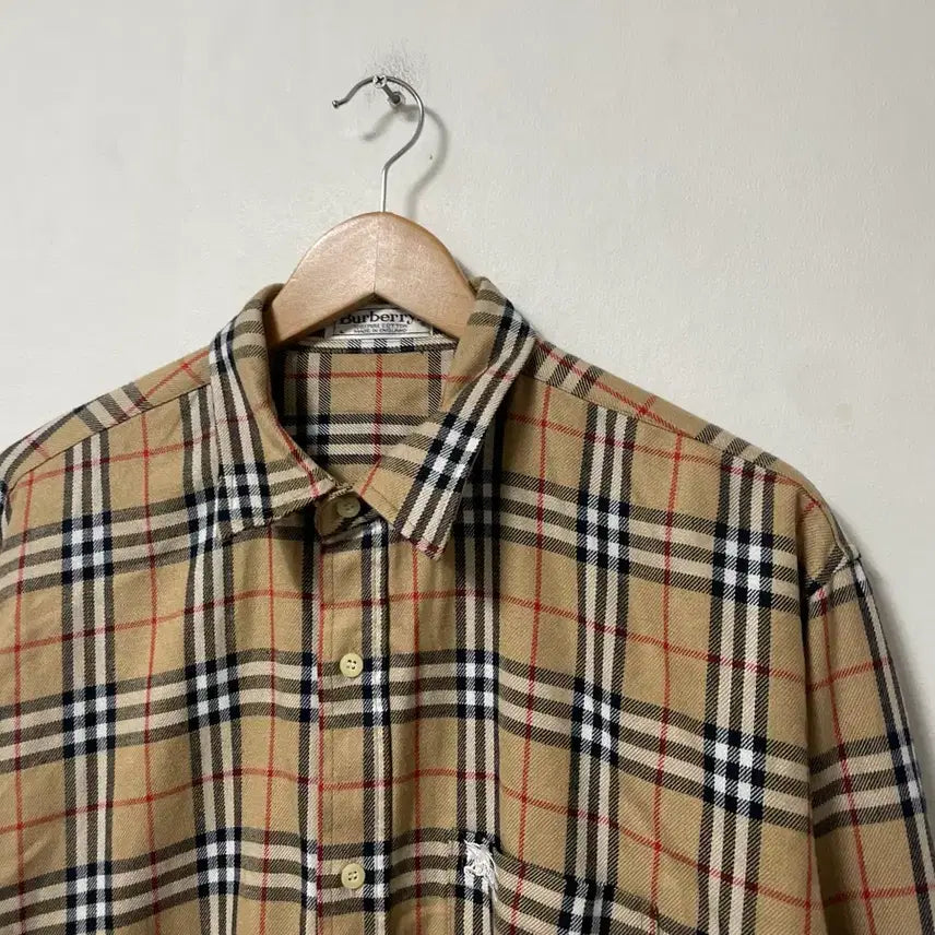 [SOLD OUT] 100-105 Burberry 버버리 올드스쿨 루즈핏 셔츠 남방 정품
