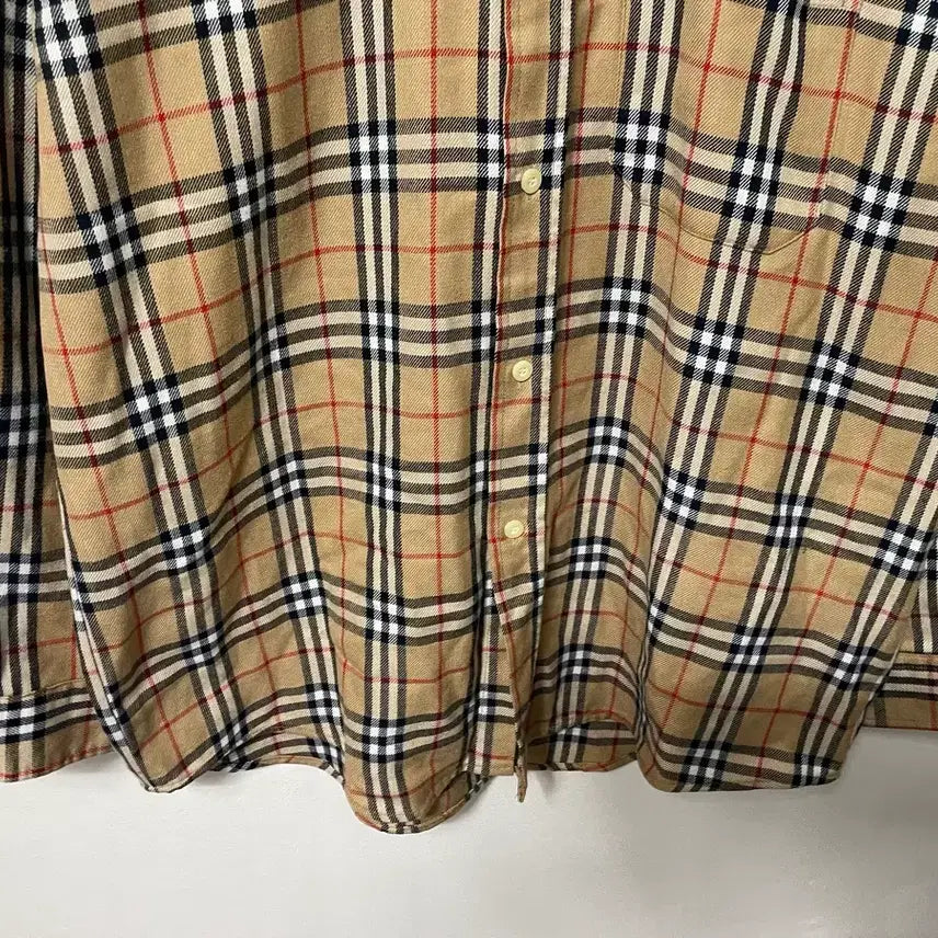 [SOLD OUT] 100-105 Burberry 버버리 올드스쿨 루즈핏 셔츠 남방 정품