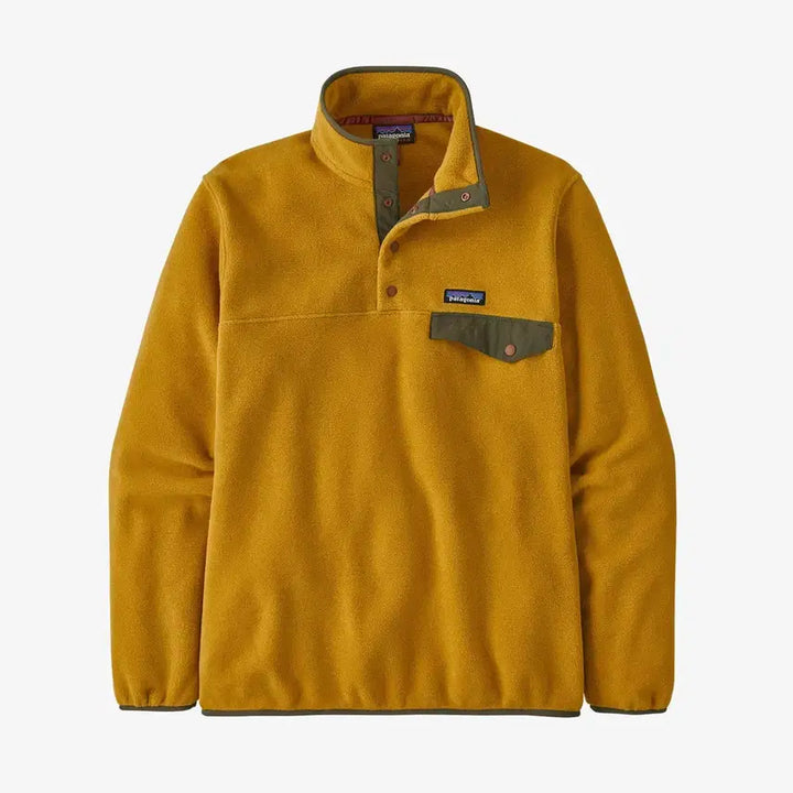 [BUNJANG] Patagonia Synchilla Pullover Lightweight Fleece Jacket / 파타고니아 신칠라 풀오버 라이트웨이트 라지 머스타드 캐빈골드