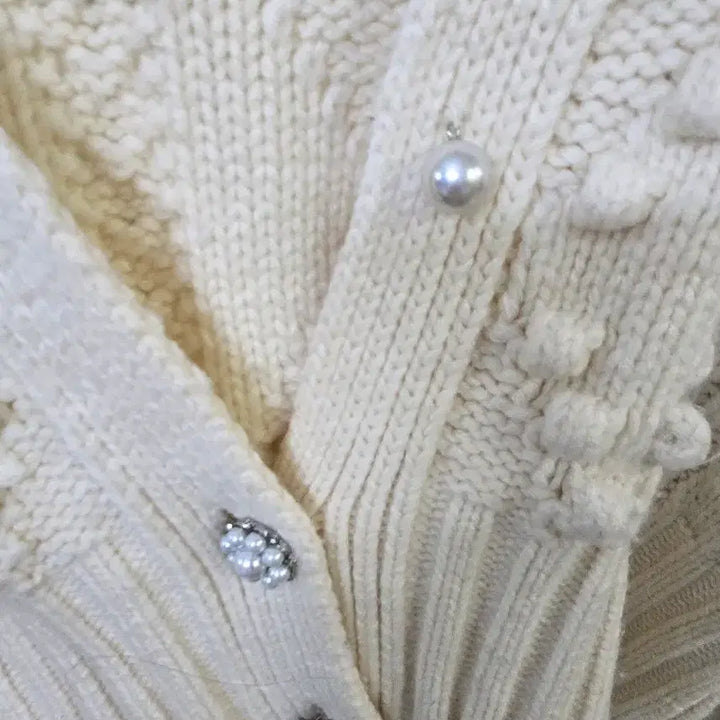 [BUNJANG] ZARA Ivory Knit Cardigan / 자라 아이보리 니트 가디건