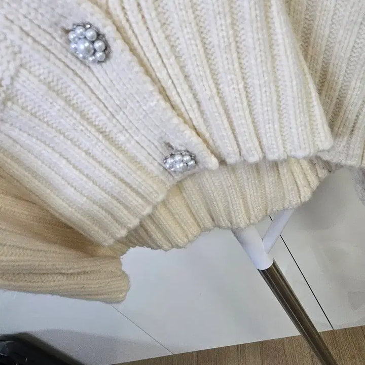 [BUNJANG] ZARA Ivory Knit Cardigan / 자라 아이보리 니트 가디건