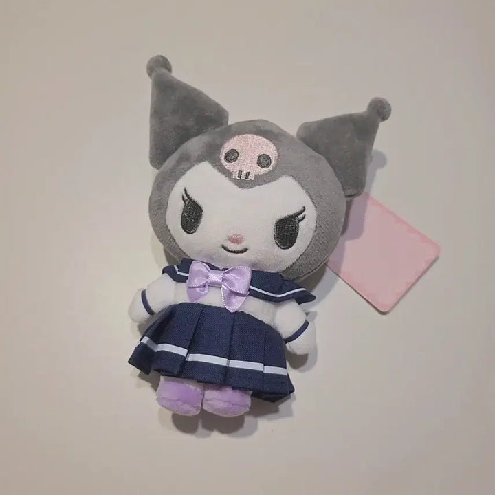 [BUNJANG] Sanrio Avail Kuromi Mascot Plush Doll / 일본정품)산리오 아베일 교복 쿠로미 마스코트 인형