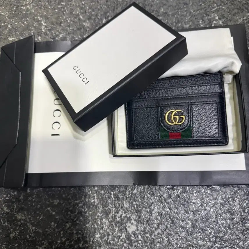 [BUNJANG] Gucci Ophidia Card Wallet / 구찌 오피디아 반지갑 카드