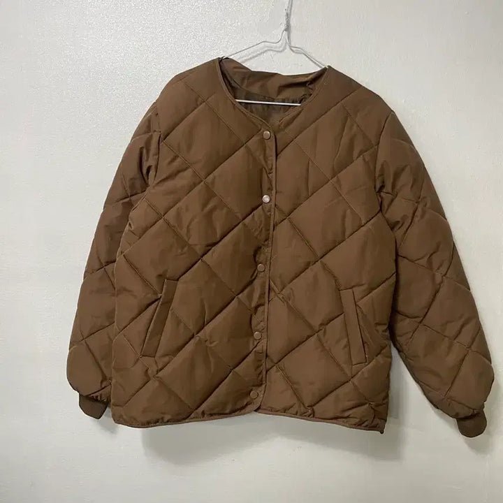 [SOLD OUT] 빈티지구 브라운 퀼팅 누빔 자켓