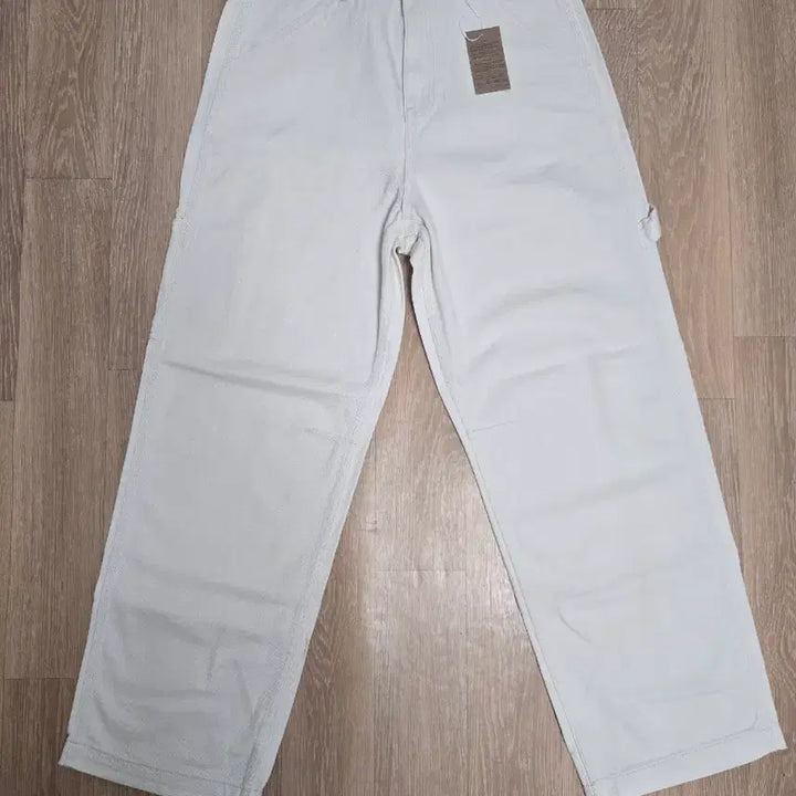 [SOLD OUT] 화이트 와이드 데님 팬츠 M~L 새상품