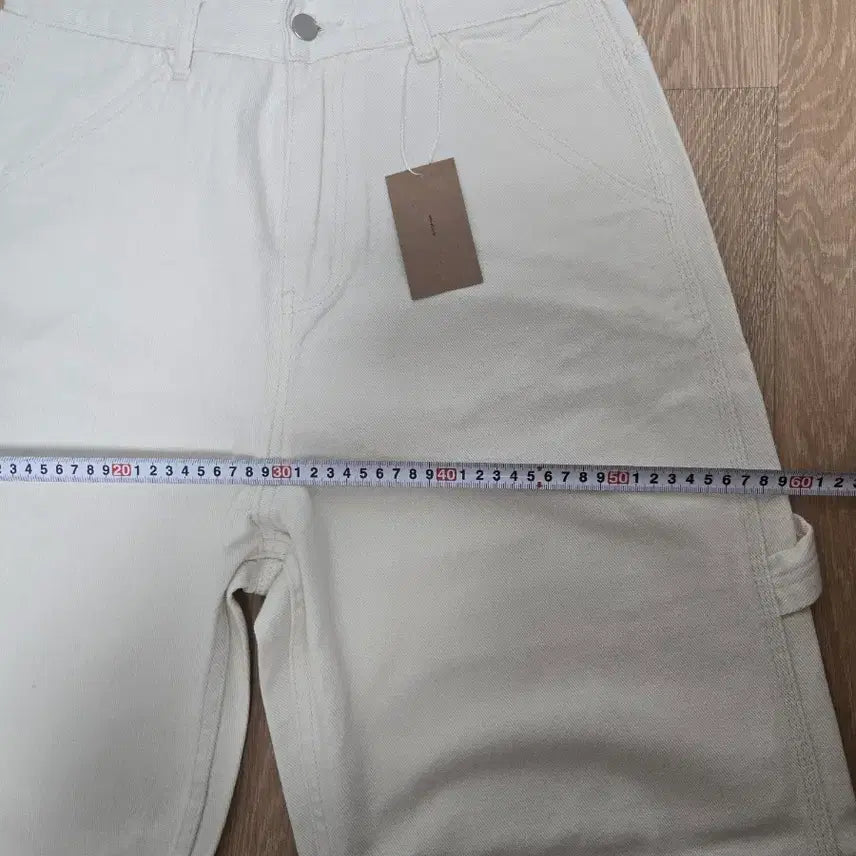[SOLD OUT] 화이트 와이드 데님 팬츠 M~L 새상품
