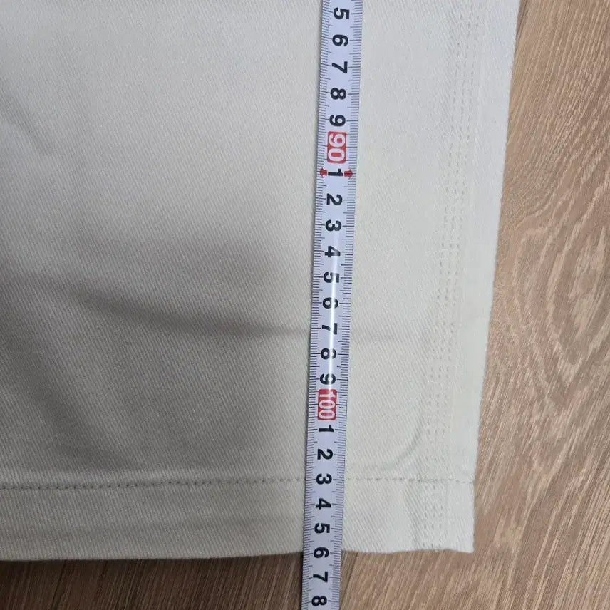 [SOLD OUT] 화이트 와이드 데님 팬츠 M~L 새상품