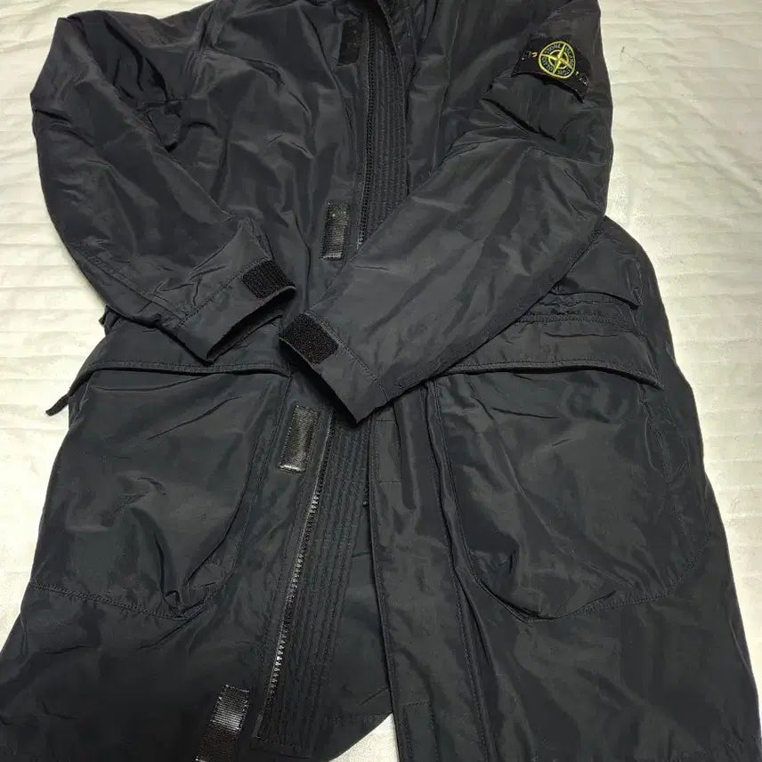 [BUNJANG] Stone Island Navy Hooded Jacket / 스톤아일랜드자켓