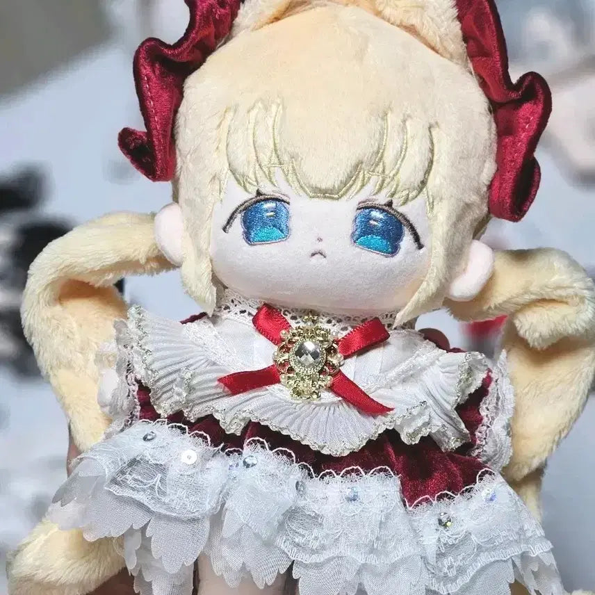 [BUNJANG] 20cm Doll and Outfit Bundle Set / 20cm 솜인형과 솜인형옷 일괄