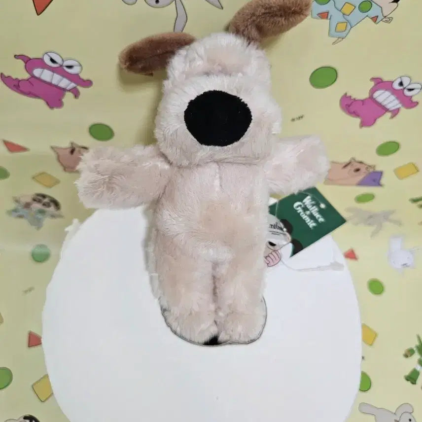 [BUNJANG] Gromit Fluffy Keychain / [정품] 털찐 그로밋 키링