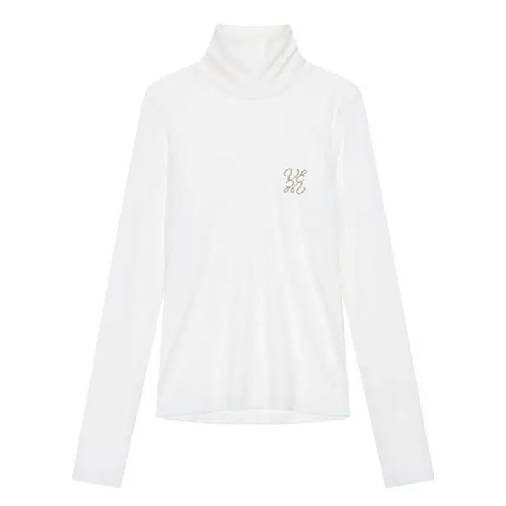 [BUNJANG] VOV Logo Turtleneck Shirt / [새상품]보브(VOV)  로고 터틀넥 셔츠(가격인하)