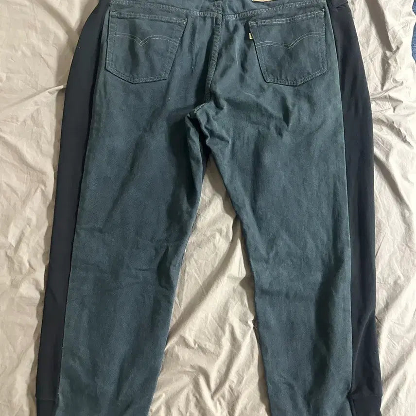 [BUNJANG] Seoul Kid Bless Over Jogging Jeans / 서울키드 블레스 오버조깅진 (블랙/차콜)