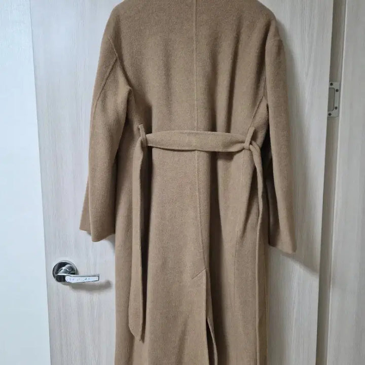 [BUNJANG] Polo Ralph Lauren Wool Cashmere Blend Wrap Belt Long Coat / (윈터착용) 폴로 랄프로렌 울 캐시미어 블렌드 랩 벨트 코트 여성 롱코트