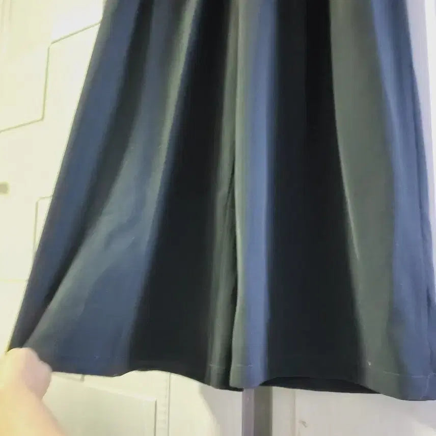 [BUNJANG] Cotton Candy Pleated Pintuck Wide Pants Black / 핀턱 플리츠 와이드 팬츠 새상품  블랙