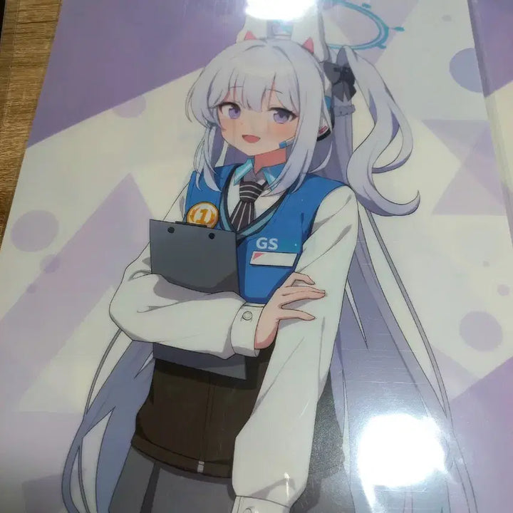 [BUNJANG] Blue Archive GS25 Collaboration Miyako Clear File / 블루아카이브 GS25 콜라보 클리어파일 미야코