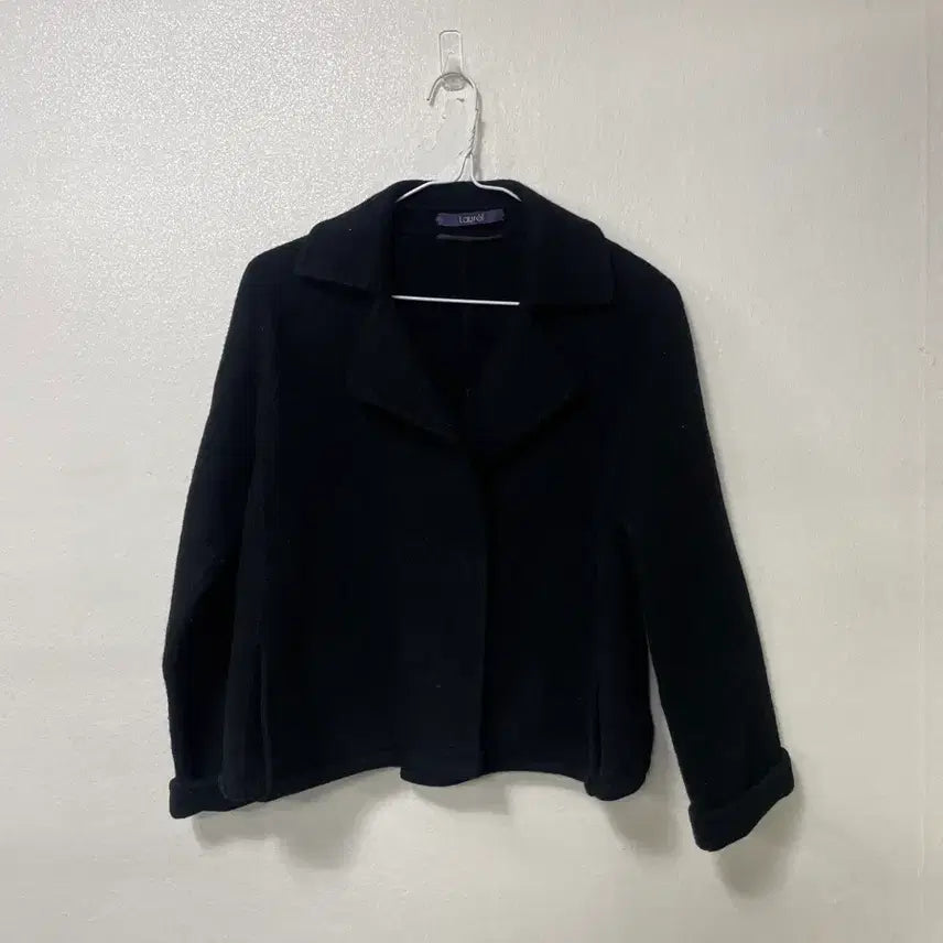 [BUNJANG] Vintage Laurel Black Wool Jacket / 빈티지구 로렐 블랙 모직 자켓