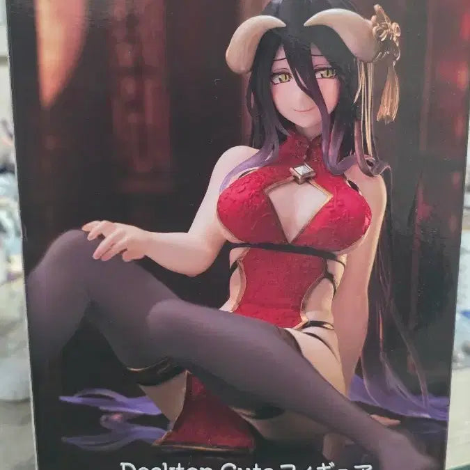 [BUNJANG] TAITO Albedo China Dress Figure / (미개봉)TAITO 오버로드 알베도 차이나 드레스 피규어