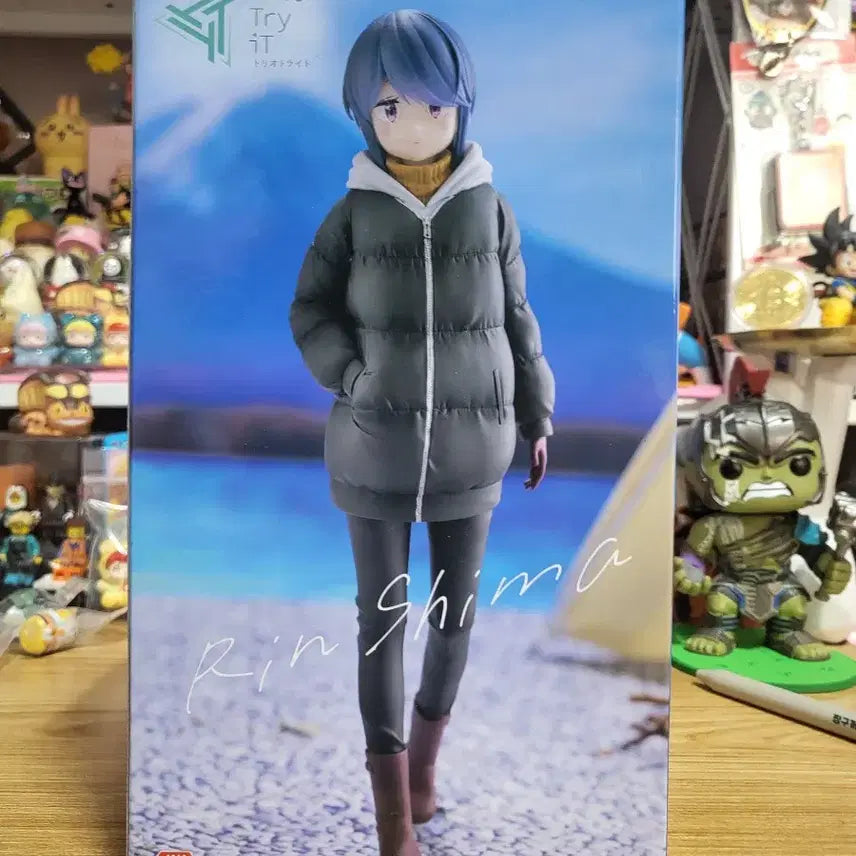 [BUNJANG] Yuru Camp Rin Shima Figure (Sealed) / 유루캠프 시마 린 피규어(미개봉)