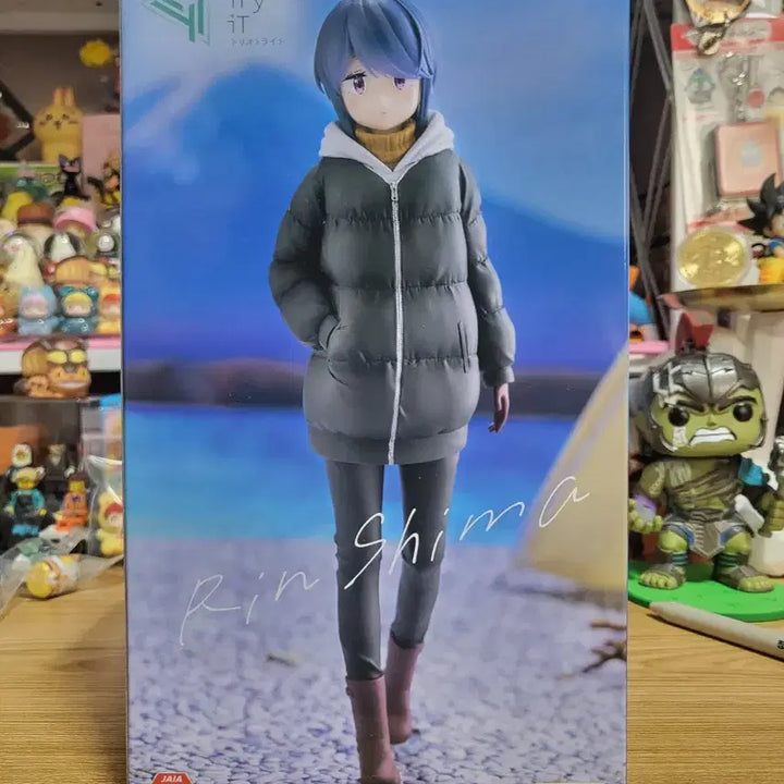 [BUNJANG] Yuru Camp Rin Shima Figure (Sealed) / 유루캠프 시마 린 피규어(미개봉)