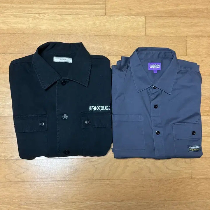 [SOLD OUT] 라브로스, 블랙아웃 스트릿 셔츠 자켓 일괄