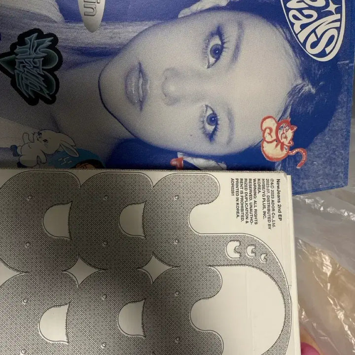 [BUNJANG] NewJeans Haerin &amp; Hyein Album Bundle Set / 뉴진스 해린 블루북 혜인 가방 앨범 get up 일괄 양도