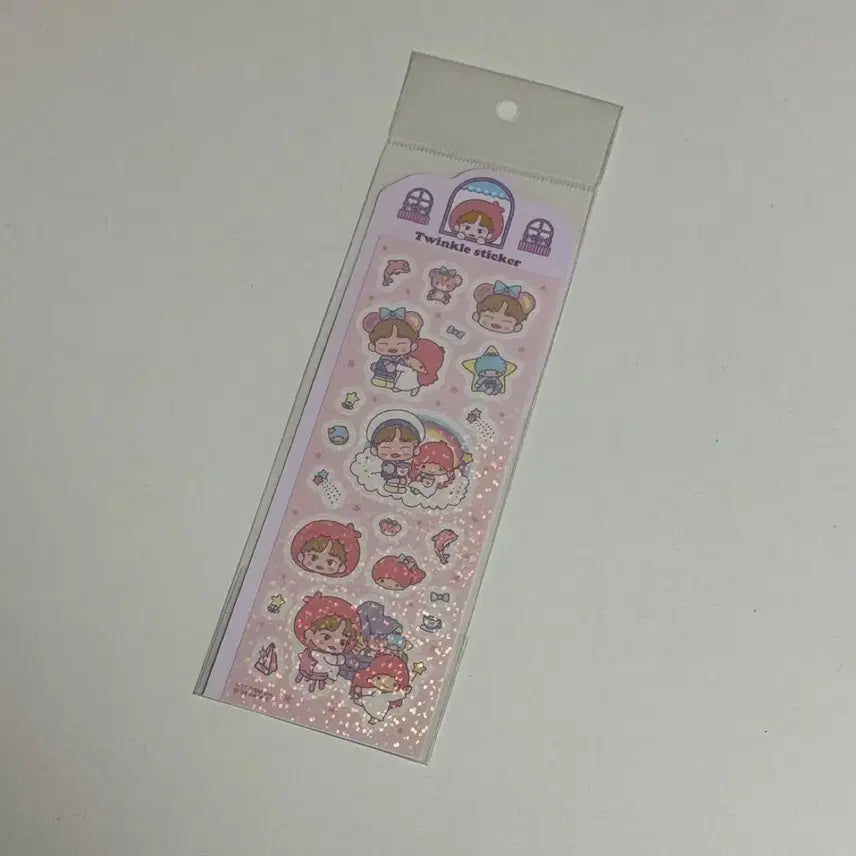 [BUNJANG] NCT Dream Chenle Kiki&amp;Lala Sticker MD / 천러 산리오 키키라라 스티커 엔시티드림 NCT DREAM 굿즈 엠디 md