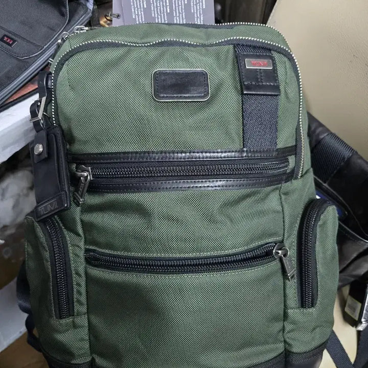 [BUNJANG] TUMI Knox Backpack Khaki / TUMI 투미 백팩 카키색. 녹스 신형