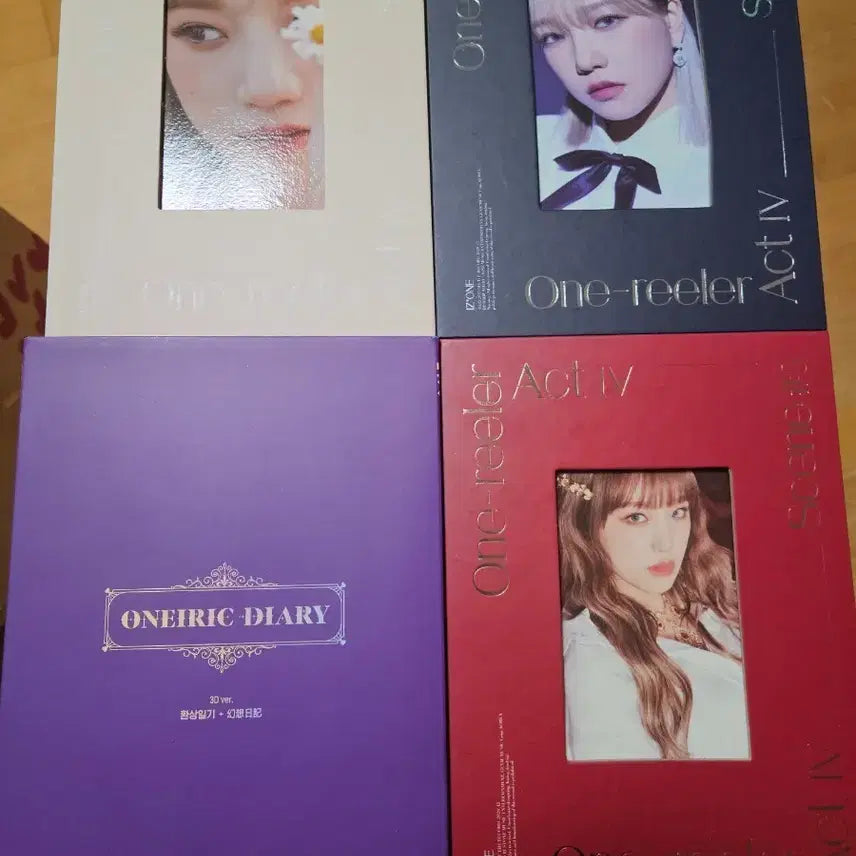 [BUNJANG] IZ*ONE Album Bundle Set / 아이즈원 앨범 One-reeler + Oneiric Diary 및 굿즈