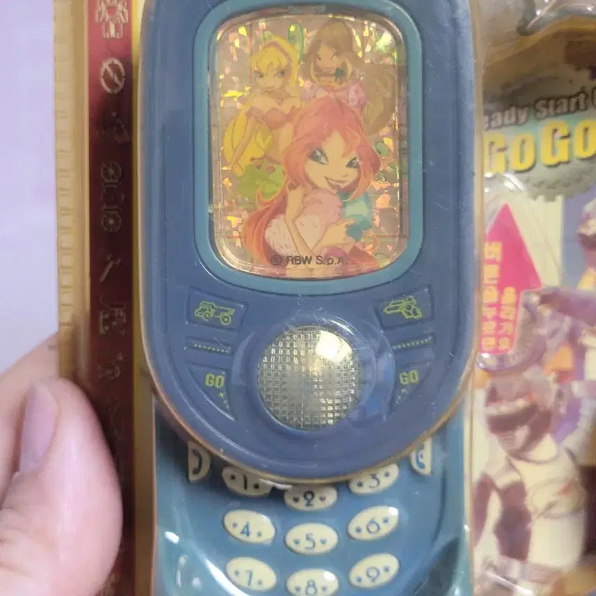 [BUNJANG] Power Rangers Treasure Force Go Go Slide Phone Toy / 파워레인저 트레저포스 고고 슬라이드폰