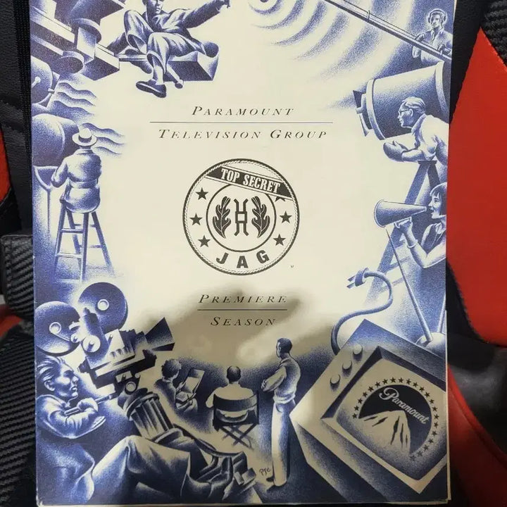[BUNJANG] Paramount JAG Premiere Season Commemorative Pamphlet / 파라마운트 JAG Premiere Season 기념 팜플렛